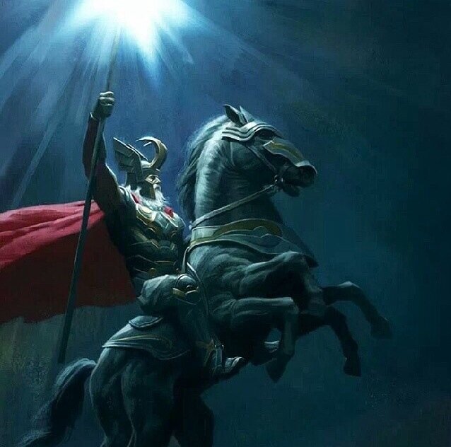 Один верхом на Слейпнире
