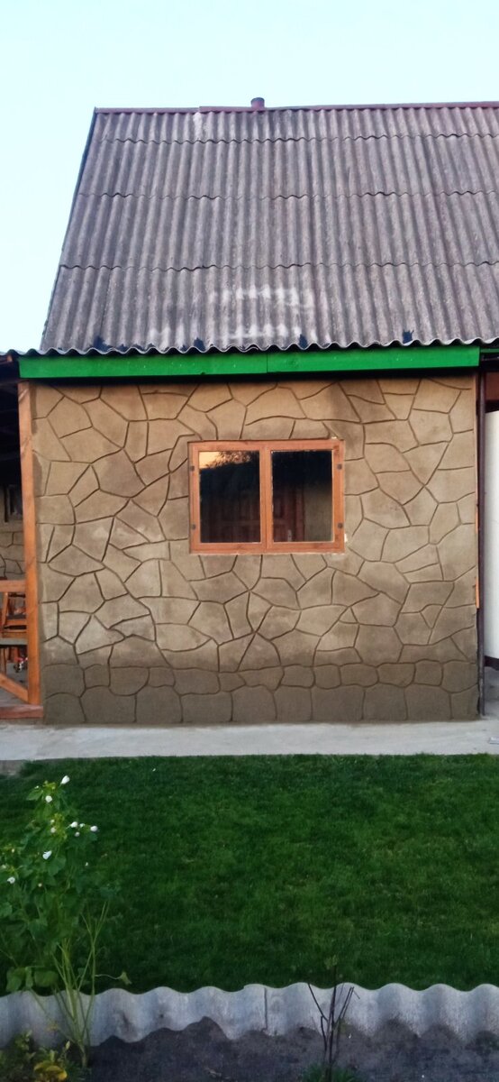 Отделка фасада на даче