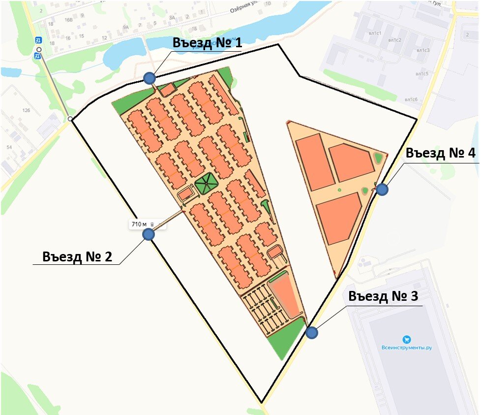 концепция развития территории 70 Га в Домодедово