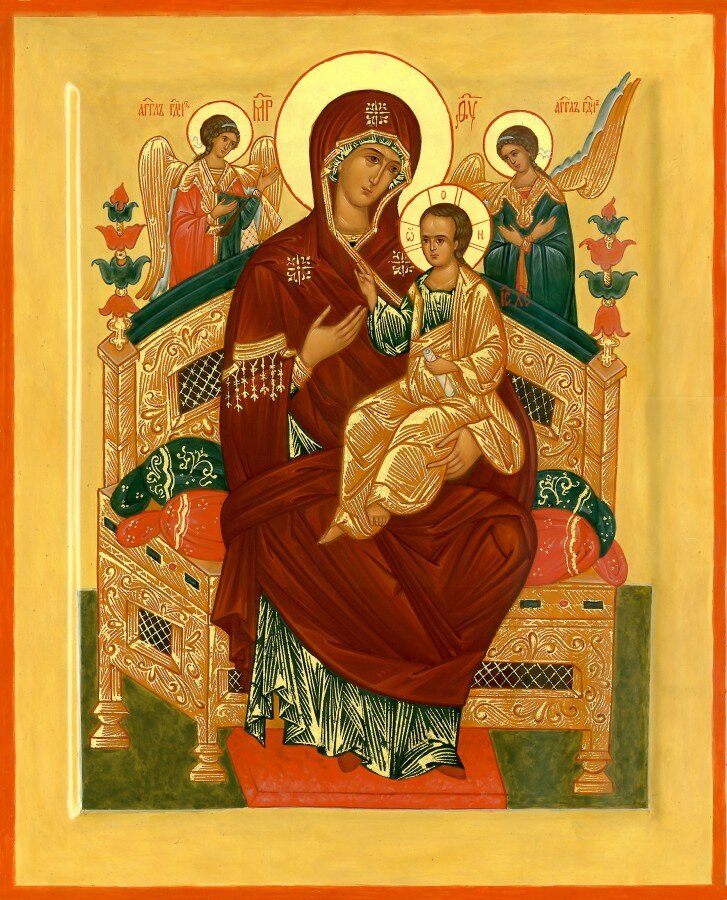 Икона Богоматери "Всецарица"