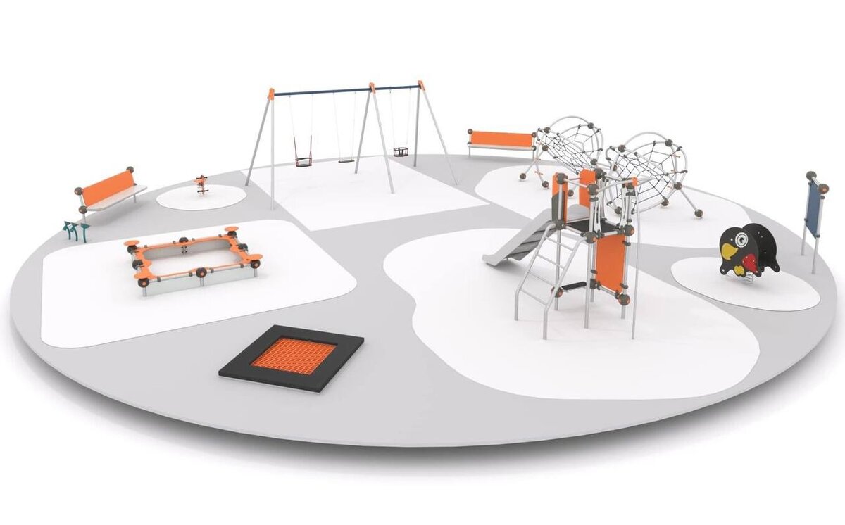 Проект детской площадки от компании Shelby