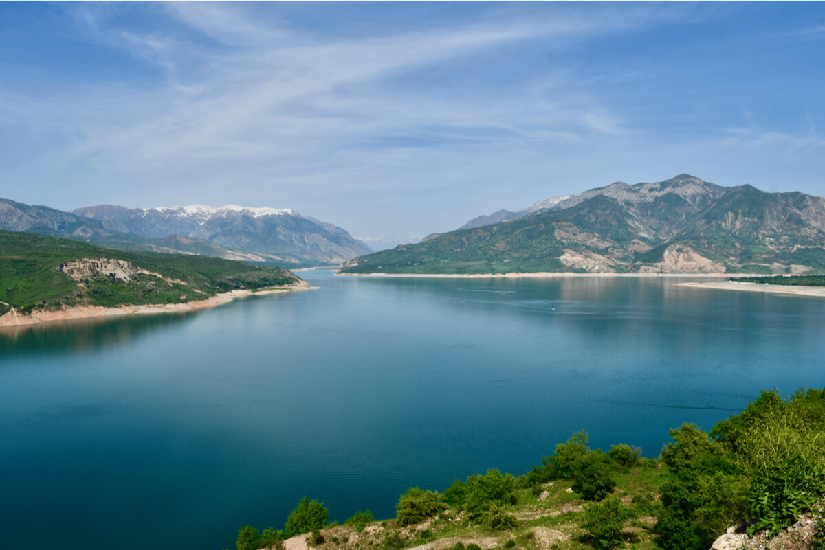 Чарвак водохранилище