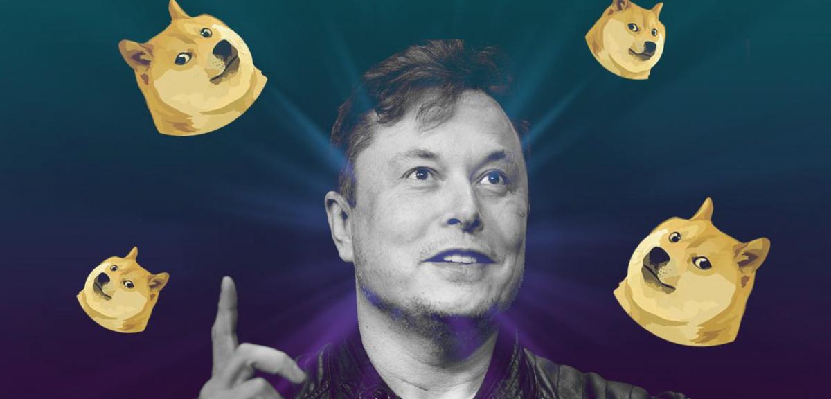 Илон Маск покупает Dogecoin (DOGE)