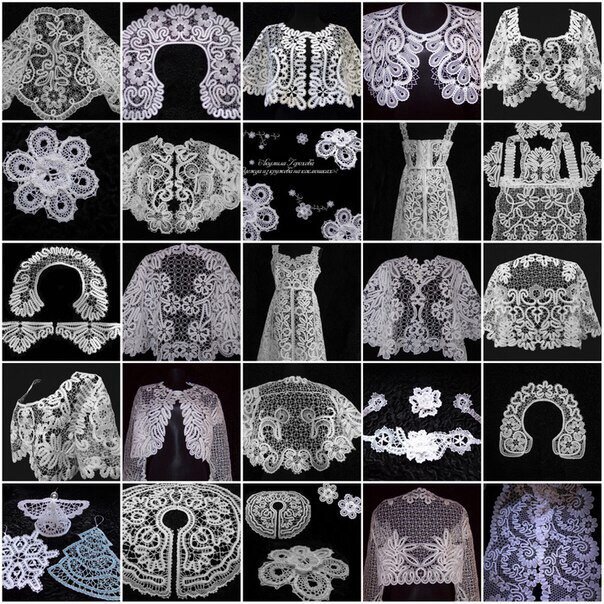 Одежда из кружева на коклюшках. Мастер Людмила Горохова 