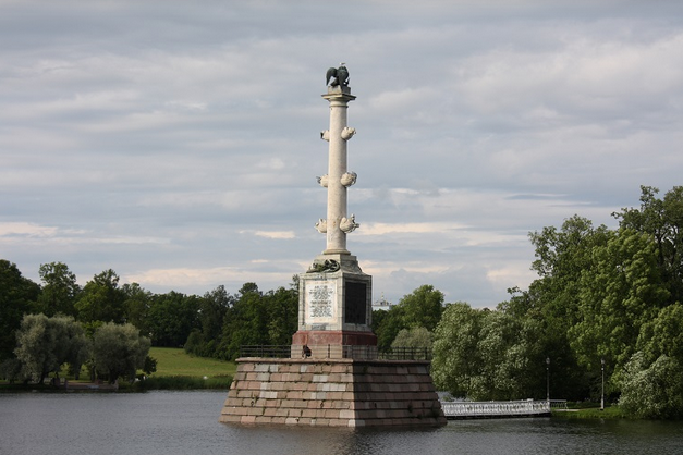 Чесменская колонна в Царском Селе