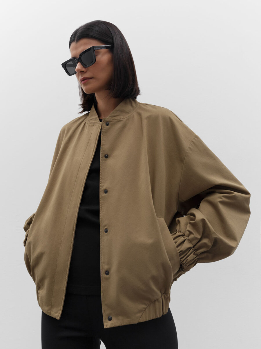 Бомбер Вена с объёмными рукавами Gate 31 