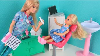 СТРАШНАЯ ПРИВИВКА Мультик #Барби Сериал Школа Куклы Игрушки для девочек Ikuklatv