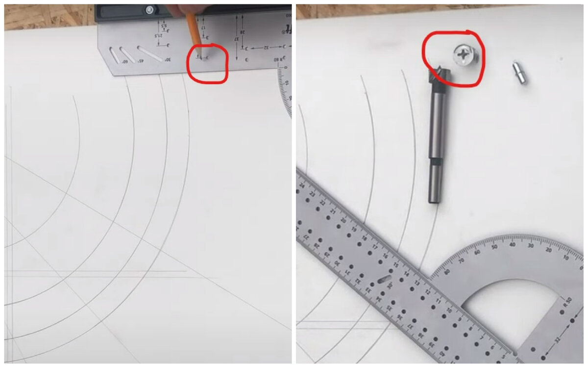 Зачем нужны дырки на разметочном угольнике ВОЛЬФКРАФТ