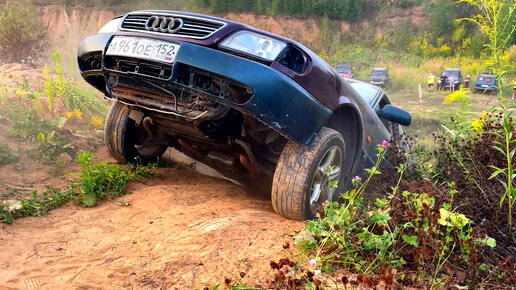 AUDI A6 и SUBARU Forester против ВНЕДОРОЖНИКОВ. Смешно и точка