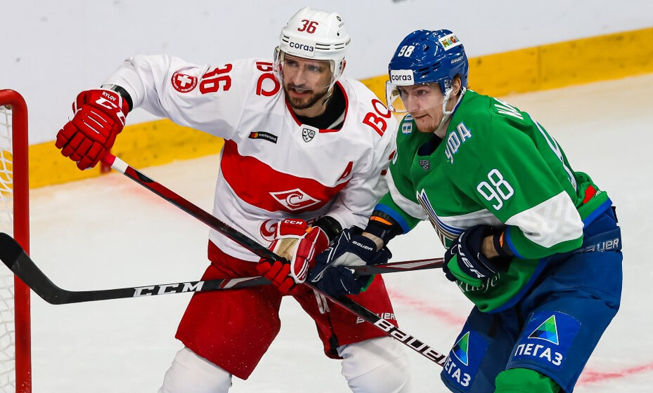    «Салават» дома не справился со «Спартаком». Фото: ХК «Спартак» Москва