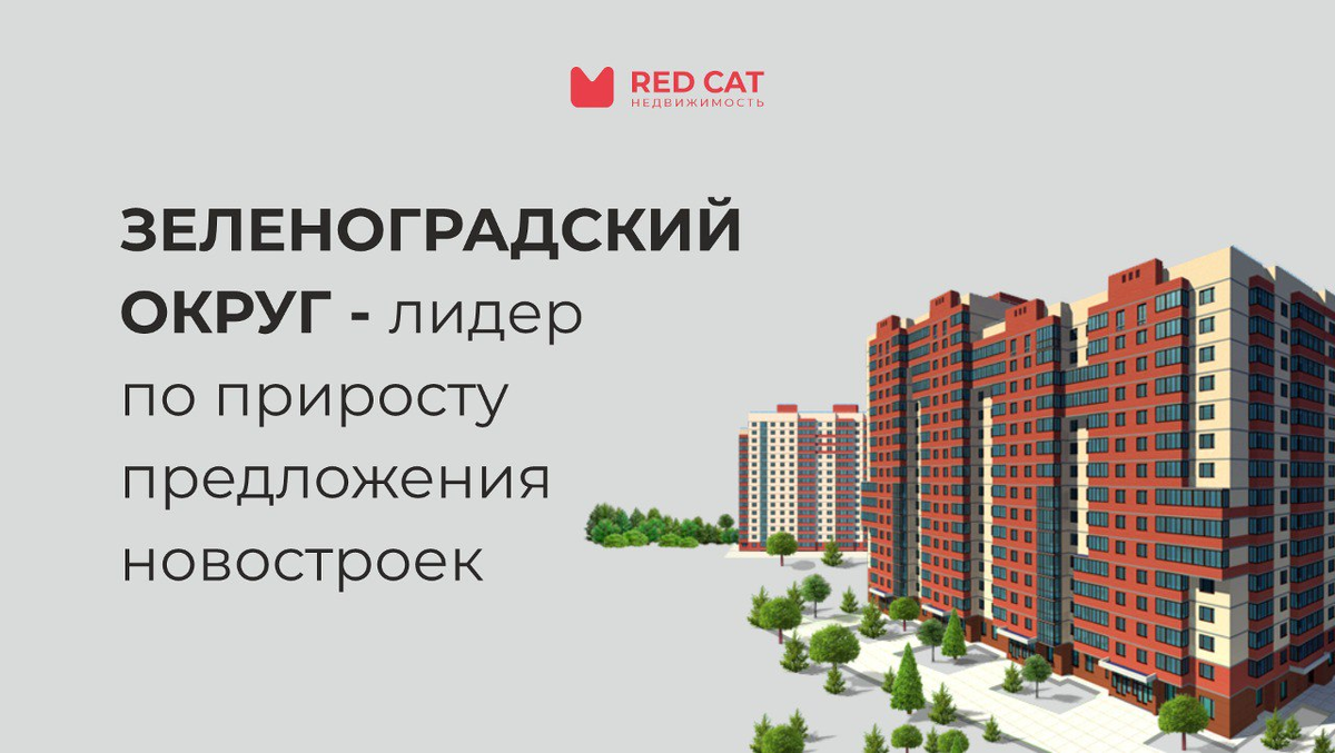 Новостройки предложения. Томск бело-красная новостройка