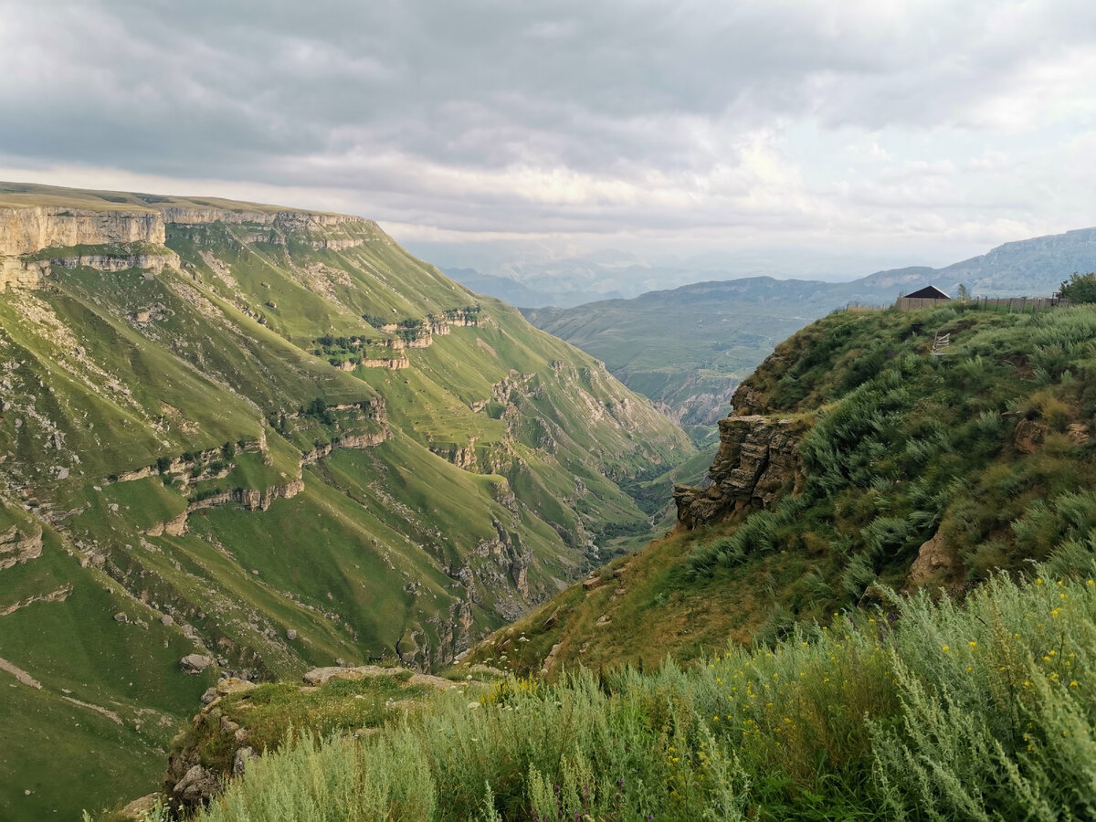 Вид на Цолотлинский каньон