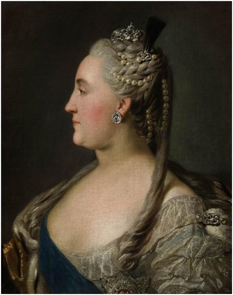 Ф.В. Рокотов. Портрет императрицы Екатерины II. 1763 г.