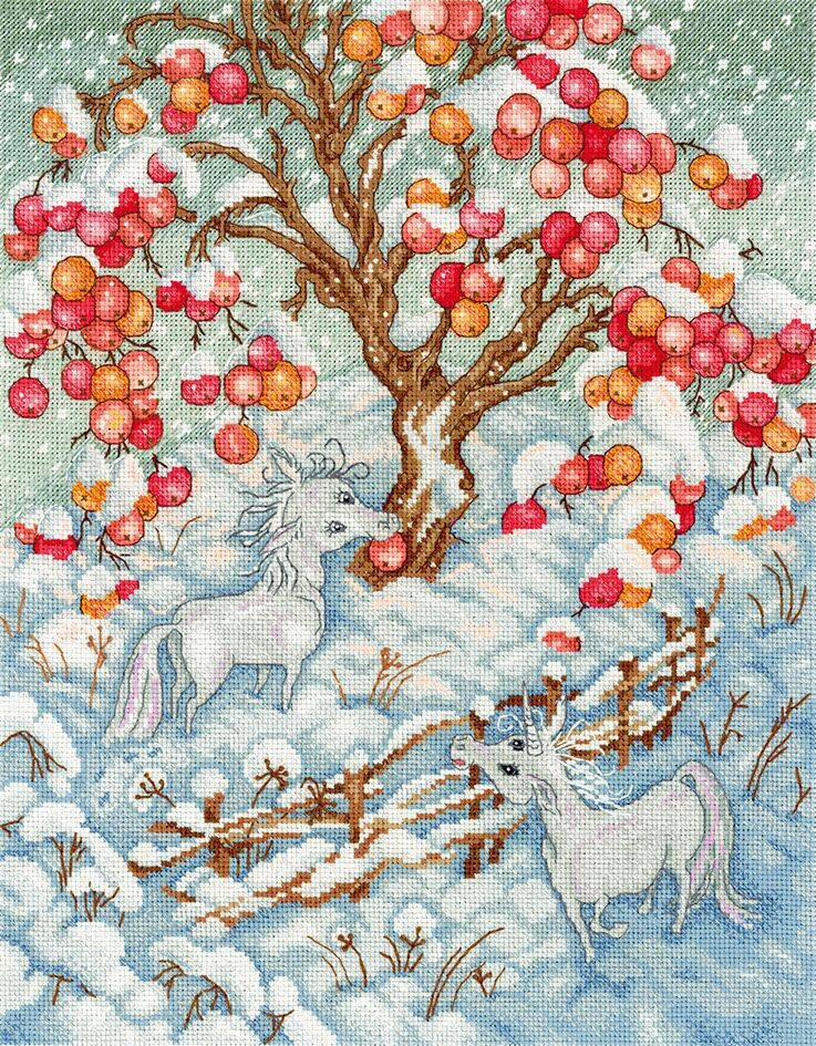 "Сказка зимних единорогов"  от М. П. Студии