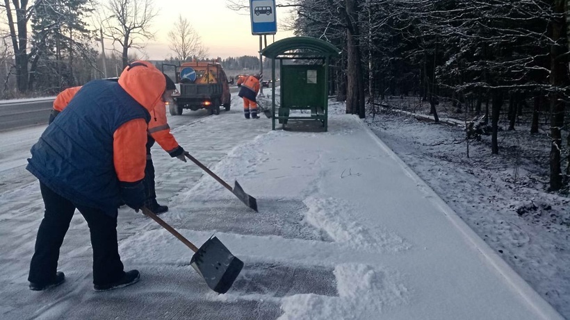    Дорожные службы Подмосковья © Пресс-служба Министерства транспорта и дорожной инфраструктуры Московской области