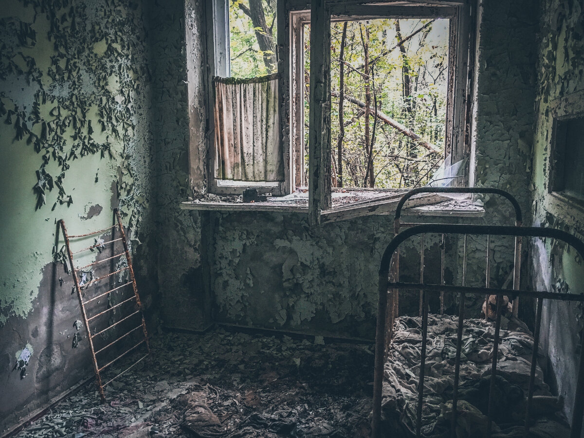 Больница в Припяти, наши дни