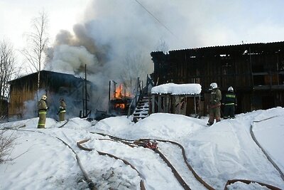    Пожар в нежилом здании в Люберцах © Сайт Главного управления МЧС России по Московской области