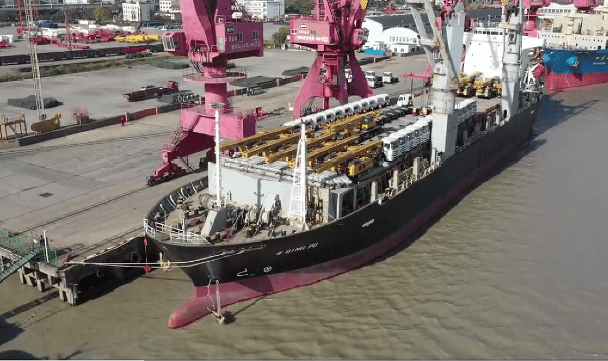 BYD Q1R плывут в Индию