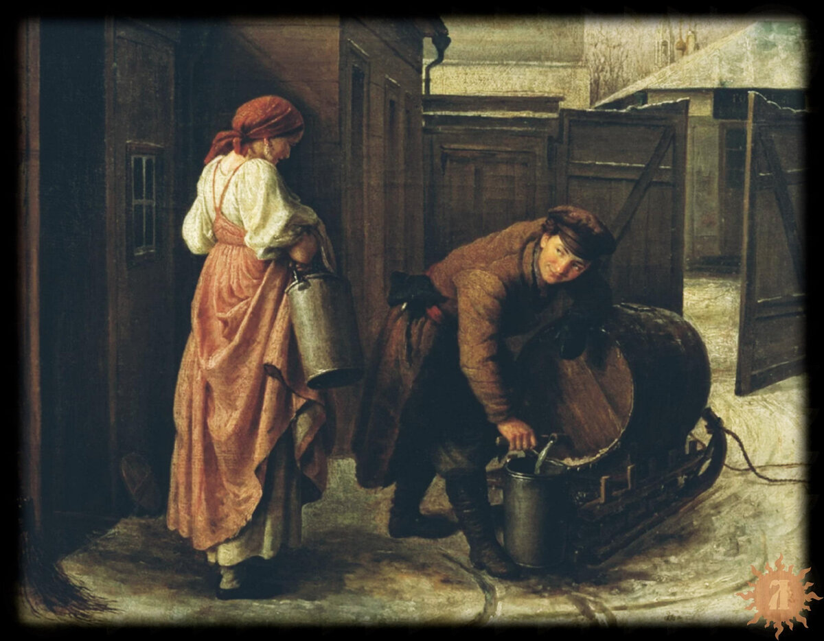 Грибков С.И. Водовоз. 1873.