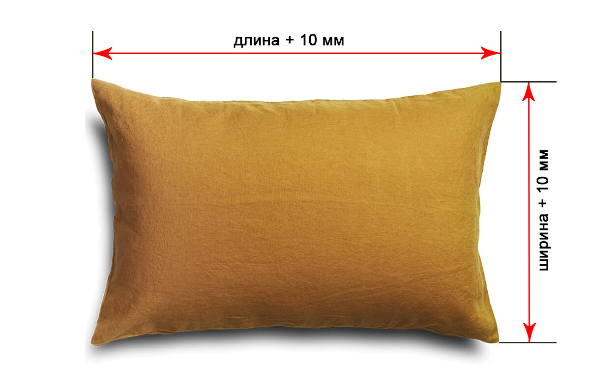 Определяем размер наволочки