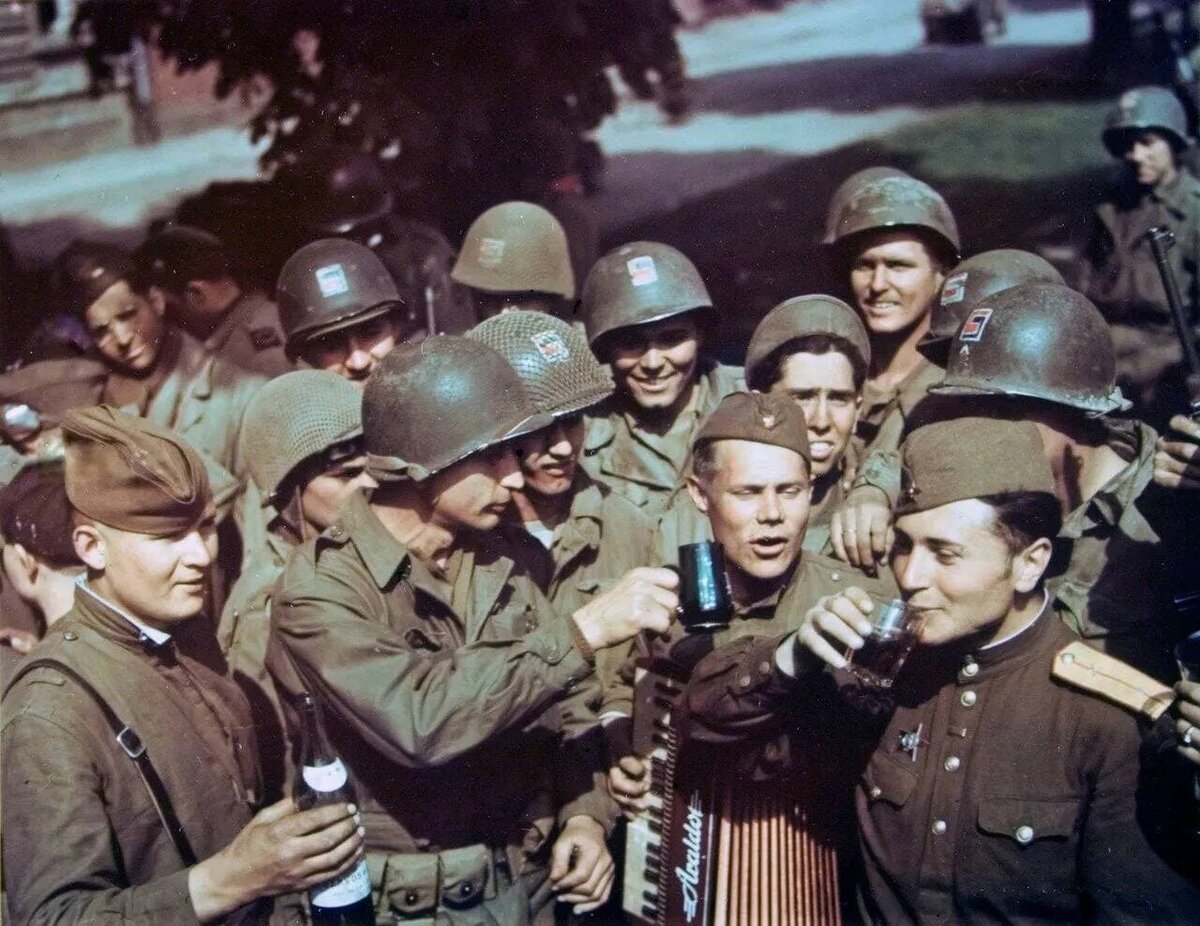 Фото войны второй мировой войны в цвете