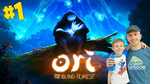 Красивая игра Ori and the Blind Forest Definitive Edition #1 - Даник играет в Ори и Слепой Лес 13+