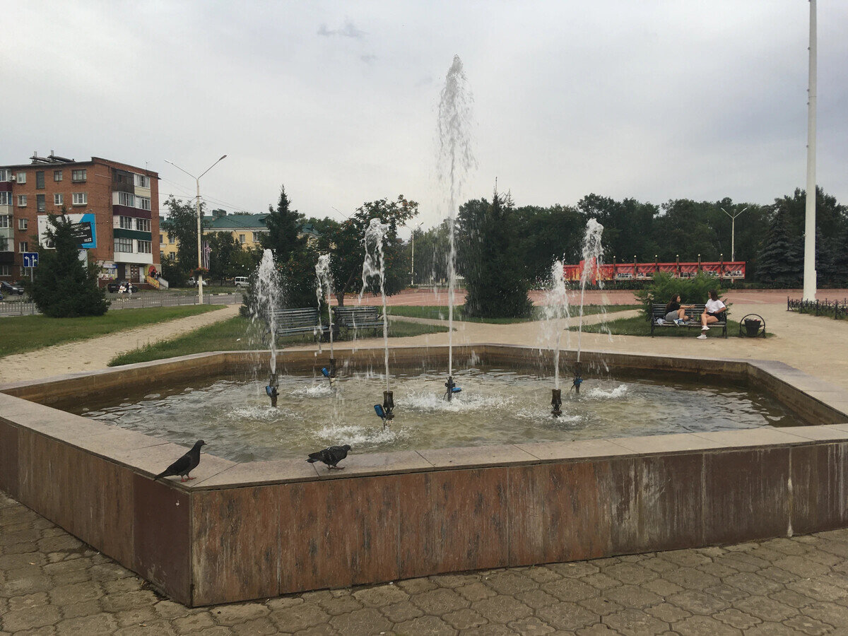 Центральная площадь, Котовск, Тамбовская область.