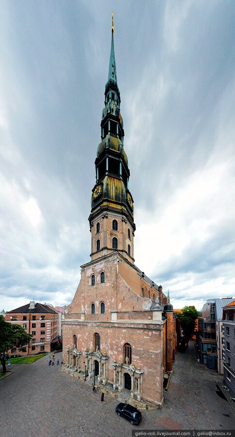 Церковь Святого Петра в Риге в наши дни.gelio-nsk.livejournal.com