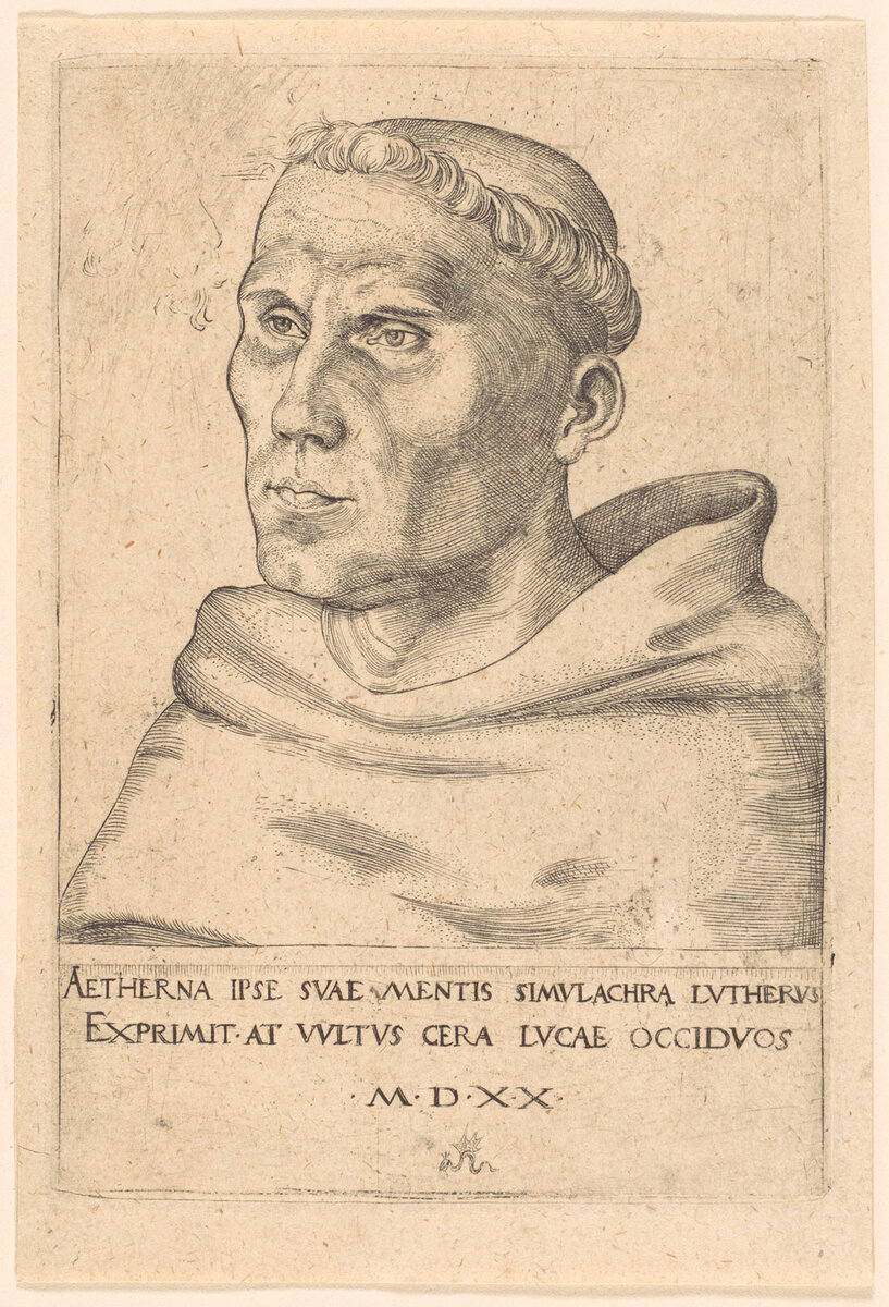 Мартин Лютер — монах. Источник: Wikimedia Commons