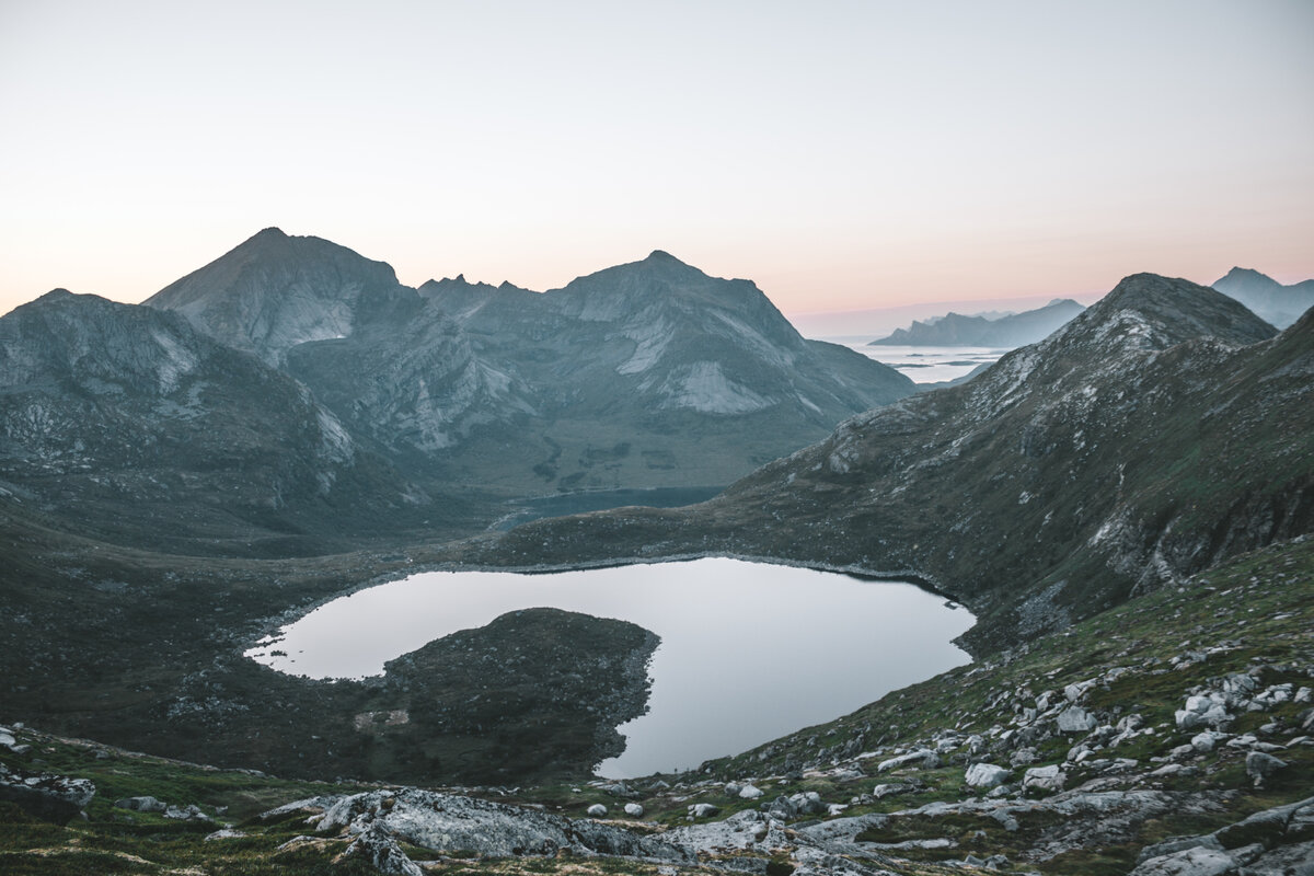 Холодное утро в реальной Норвегии