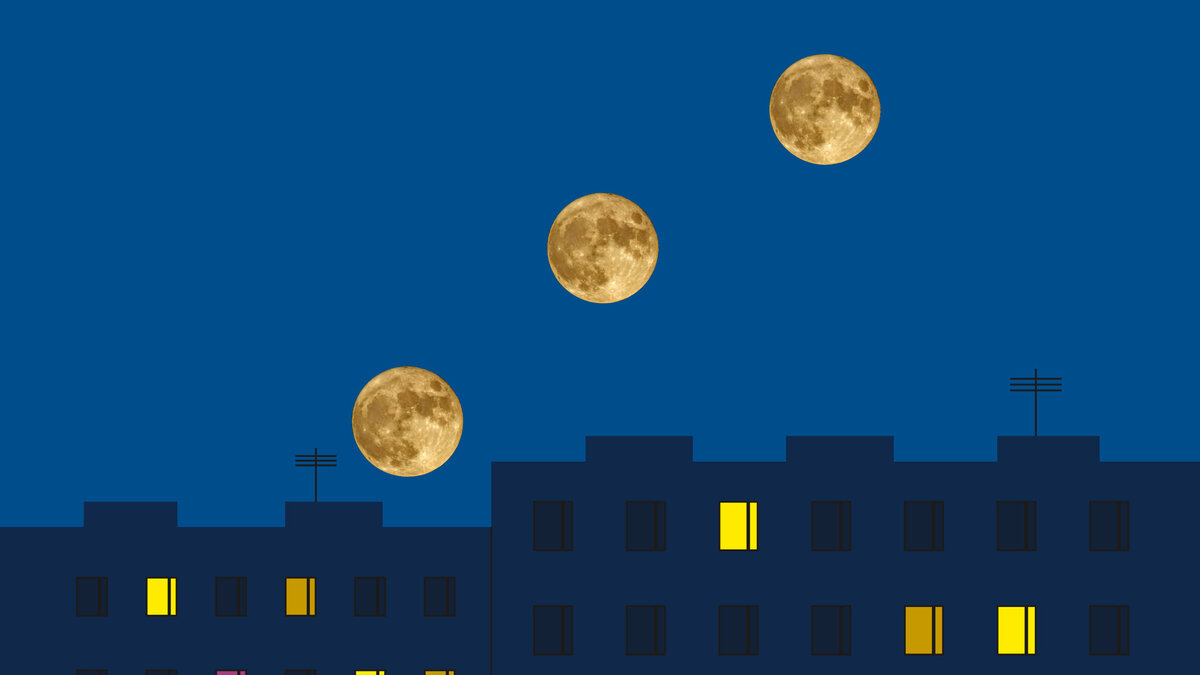 Правильно подобранные слова способны увеличить воображаемый размер Луны