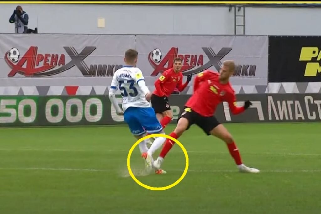 Скриншот с трансляции matchtv.ru