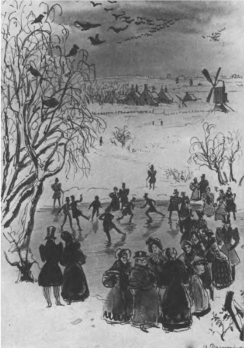 Иллюстрация к «Посмертным запискам Пиквинского клуба» Ч. Диккенса (1933)