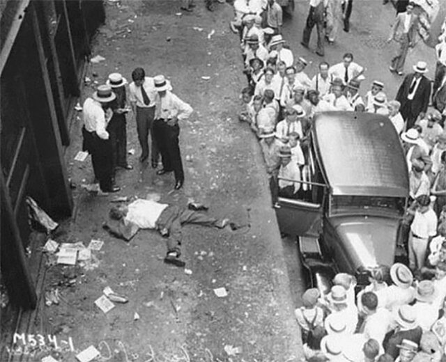 Знаменитая фотография самоубийства на Уолл Стрит