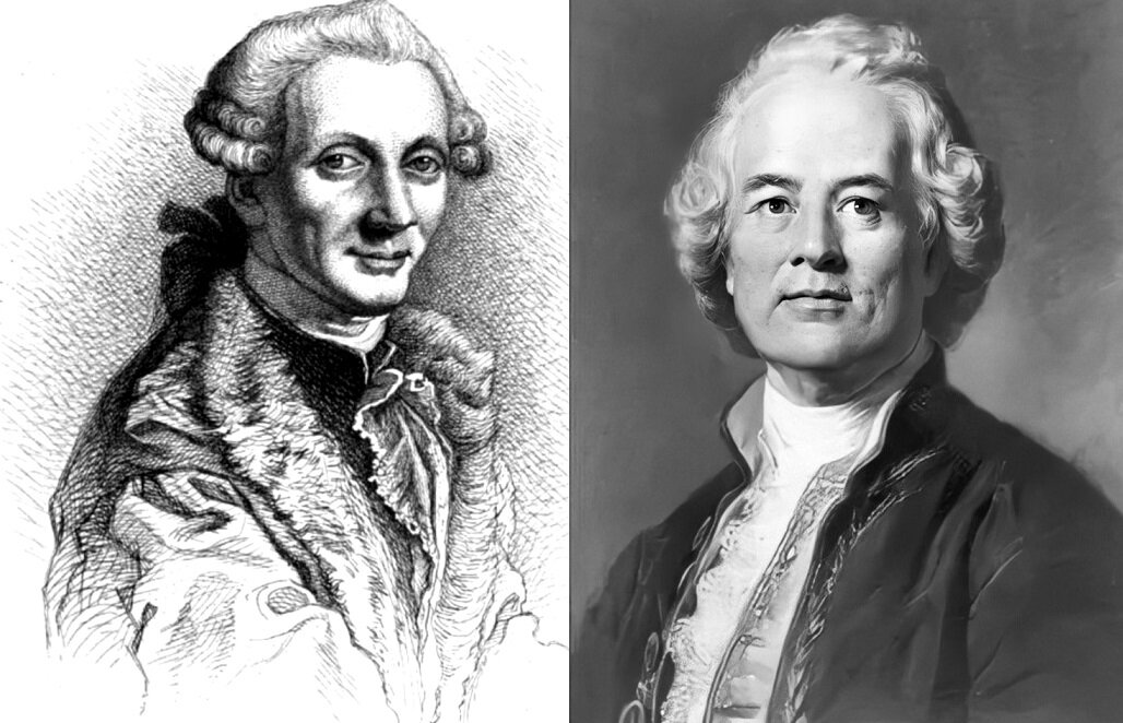 Н.Пиччини (слева) и К.Глюк