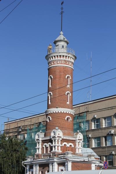 Пожарная каланча омск фото Топ 5 достопримечательностей Омска, обязательных к посещению! О жизни на Дальнем