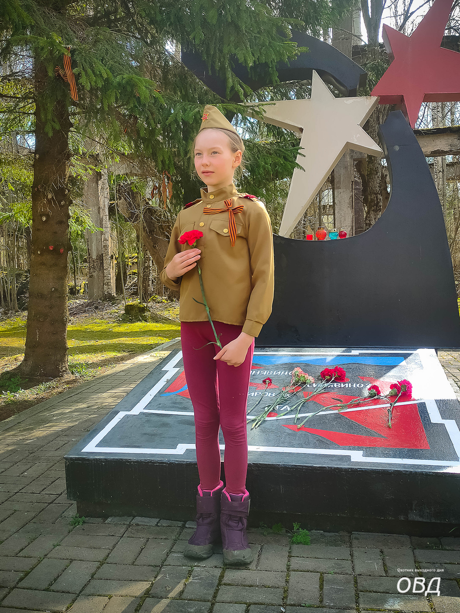 Посетили памятник в месте прорыва Блокады Ленинграда в Пятом рабочем поселке