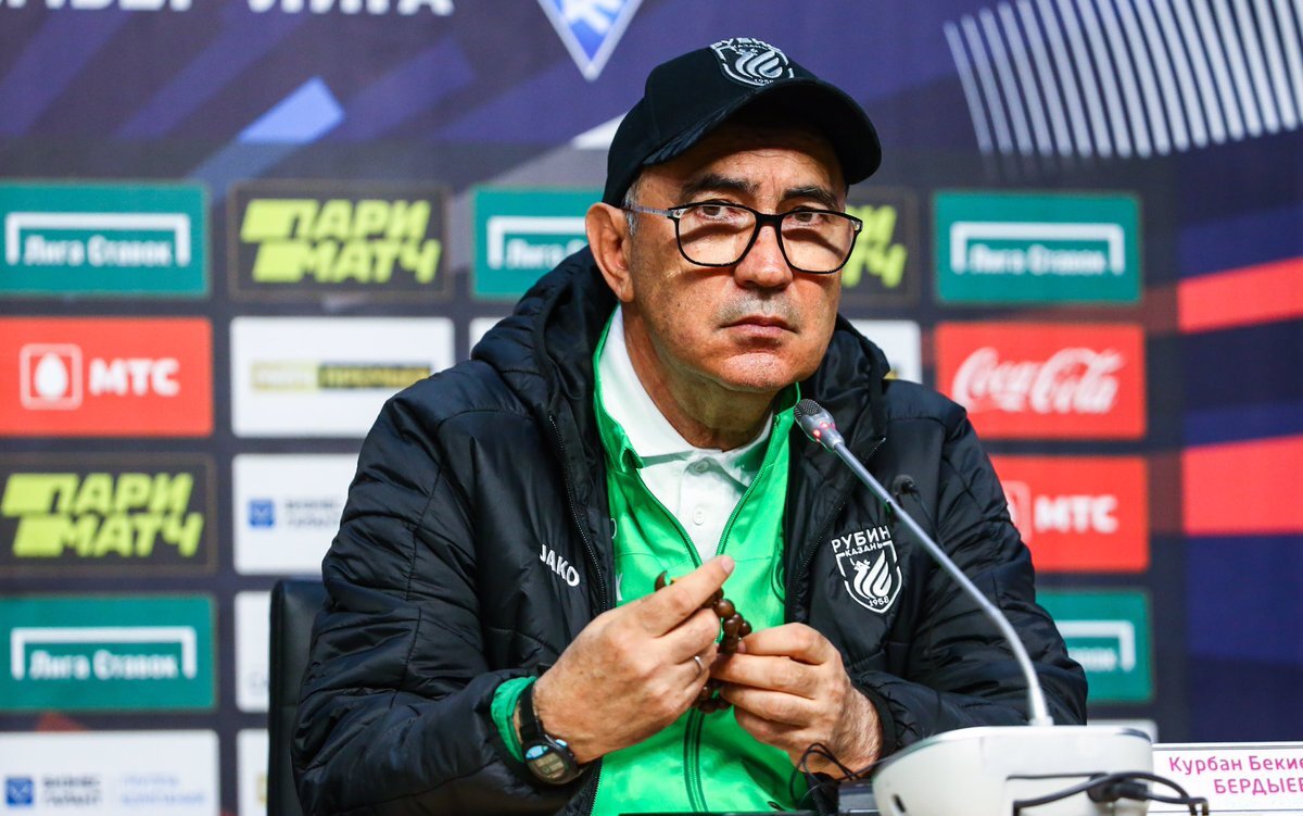 Курбан Бердыев - тренер, с именем которого связаны главные успехи в истории "Рубина"