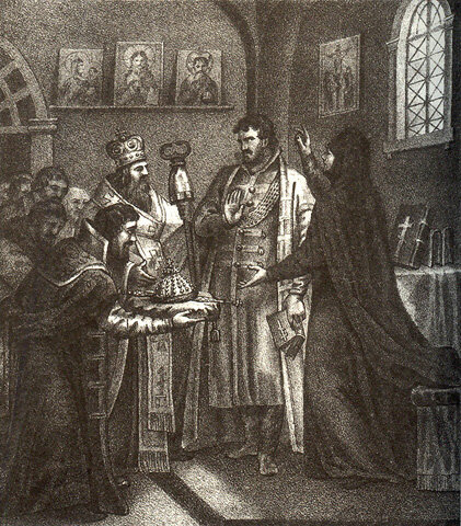 Б. А. Чориков «Призвание Бориса Годунова на царство». 