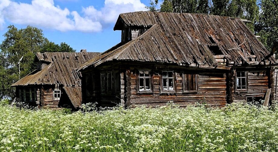 Привычная картина для отдалённых глухих деревень. Фото из открытых источников.