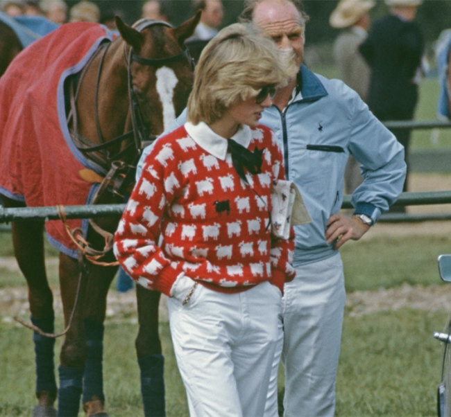    Принцесса Диана выражала в одежде свое состояние Legion-Media