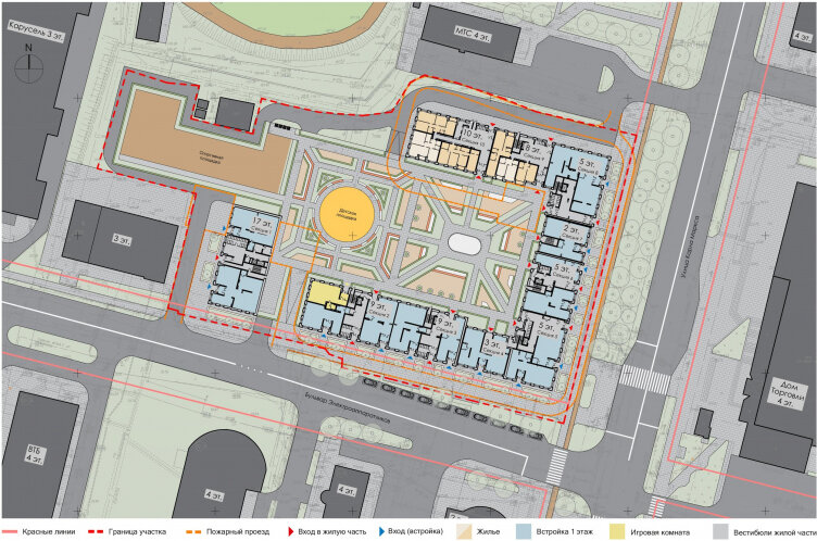 ЖК Карла Маркса. Генплан