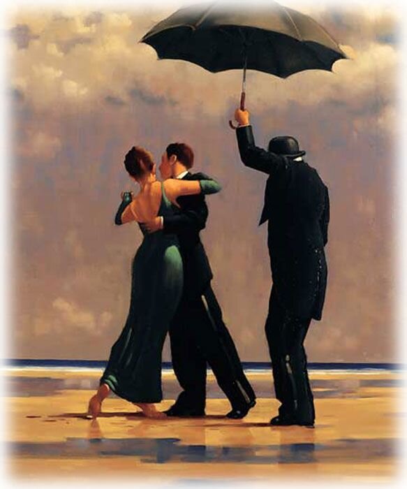 � ���� ��������� /  Jack Vettriano    ����������� � ����������