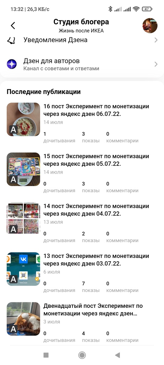 Результаты по прошлым постам 📃 