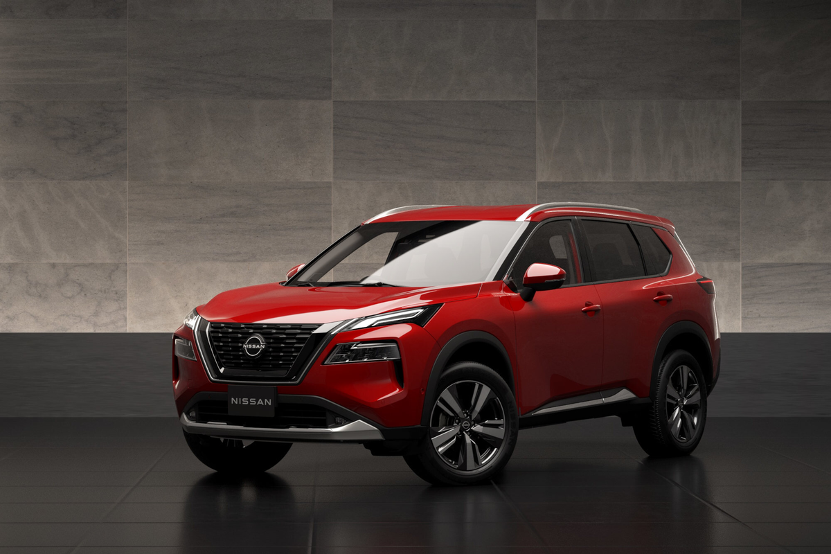 Nissan Rogue оранжевый