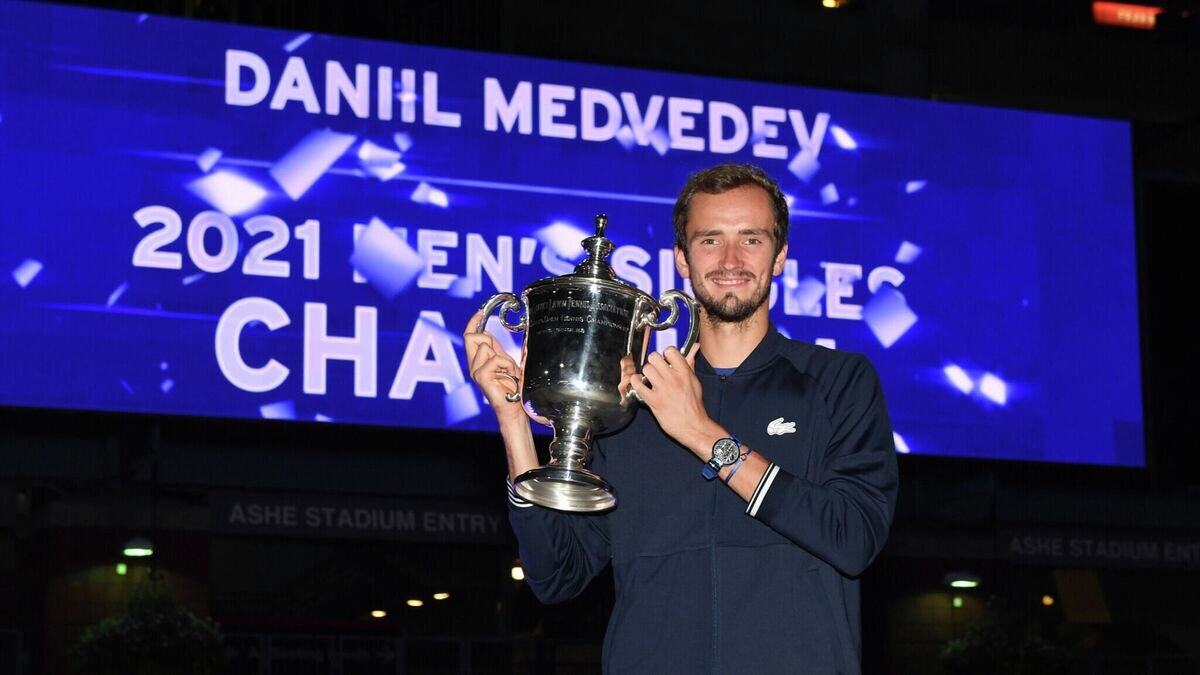    Даниил Медведев© официальный твиттер US Open