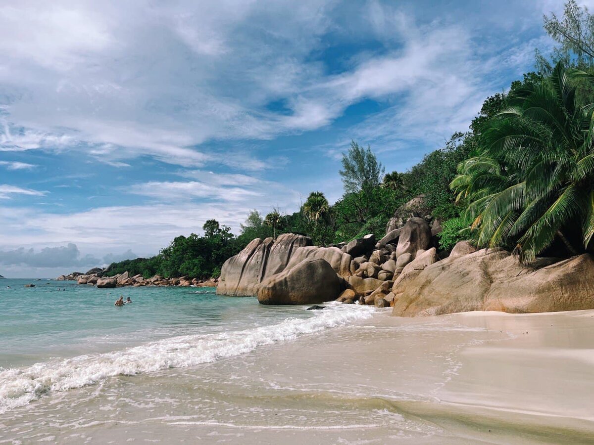 Пляж Anse Lazio, остров Praslin