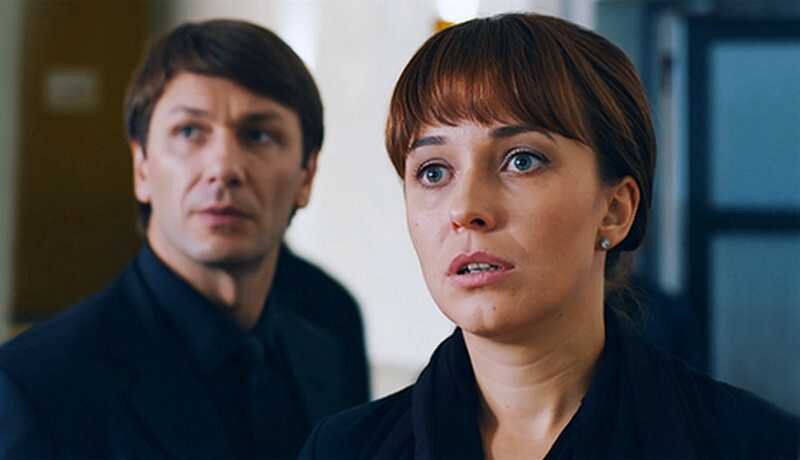    Светлана Смирнова-Марцинкевич и Александр Константинов в мелодраме "Сильная женщина"