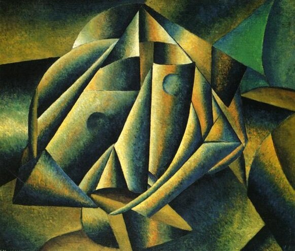 Голова крестьянской девушки. 1913 год. Казимир Малевич.