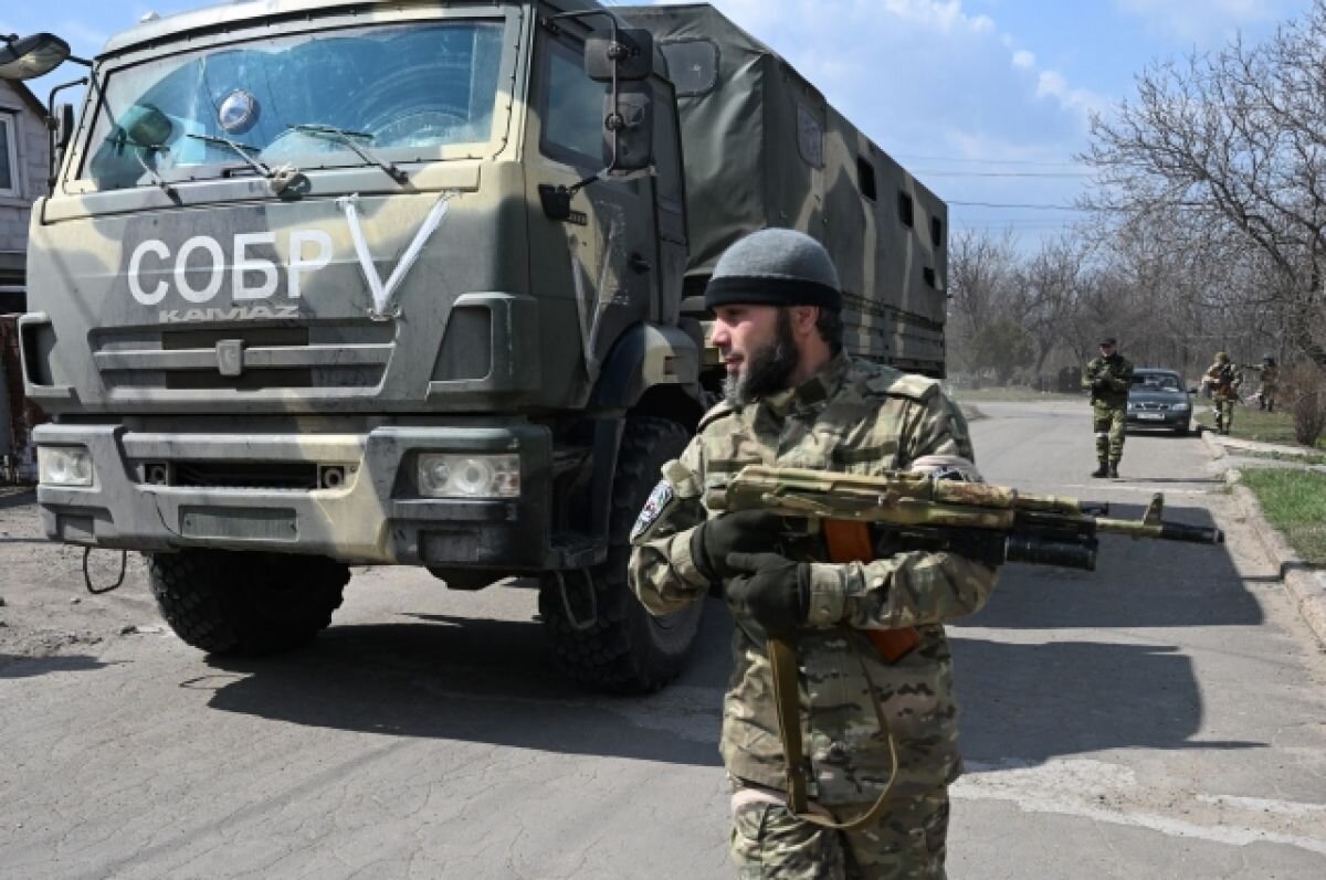    В ДНР сообщили о подвиге бойцов СОБРа при обороне Балаклеи